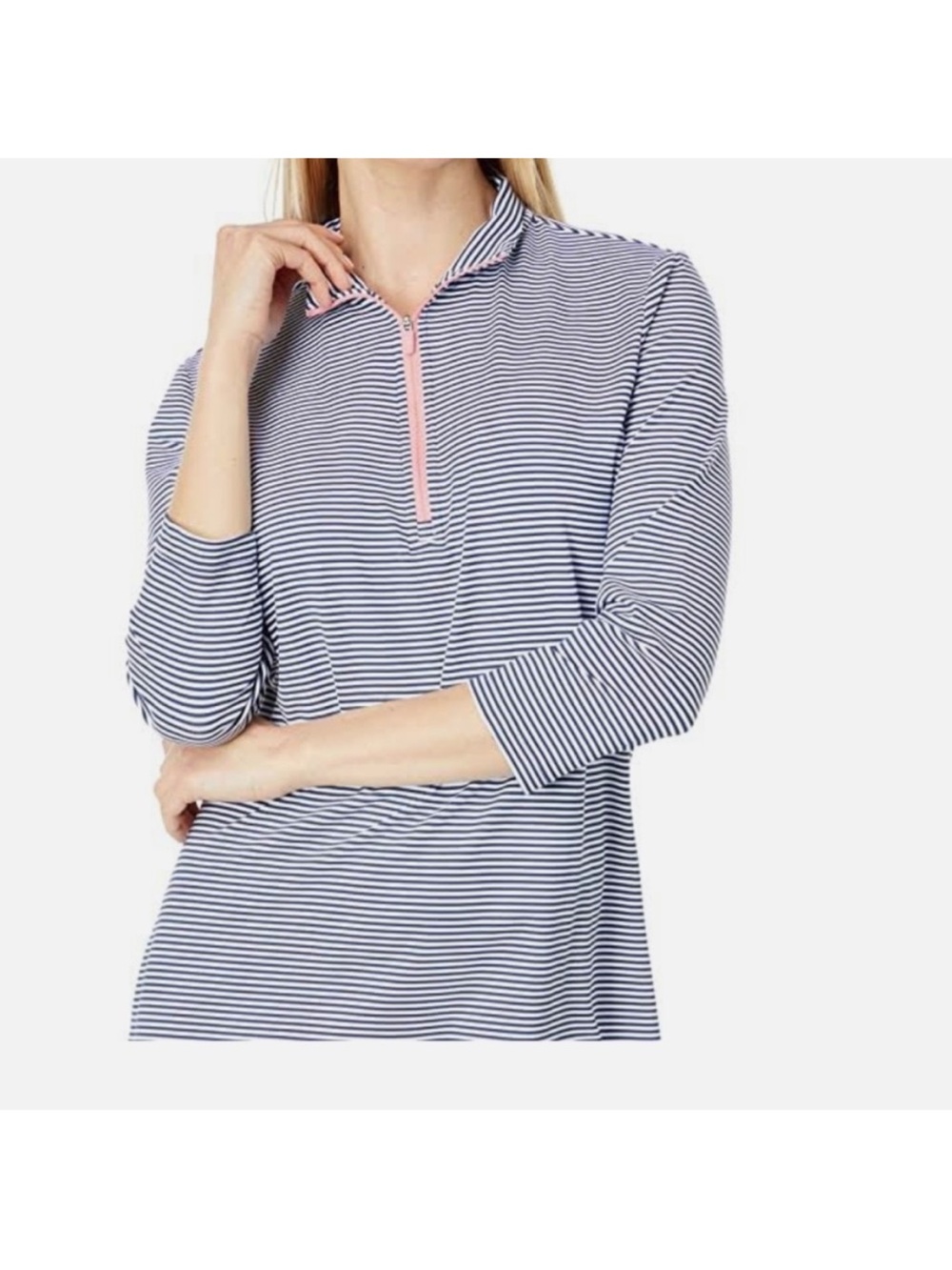 Southern Tide Adie Stripe Performance UPF Dress Size Large EUC - Picture 3 of 8